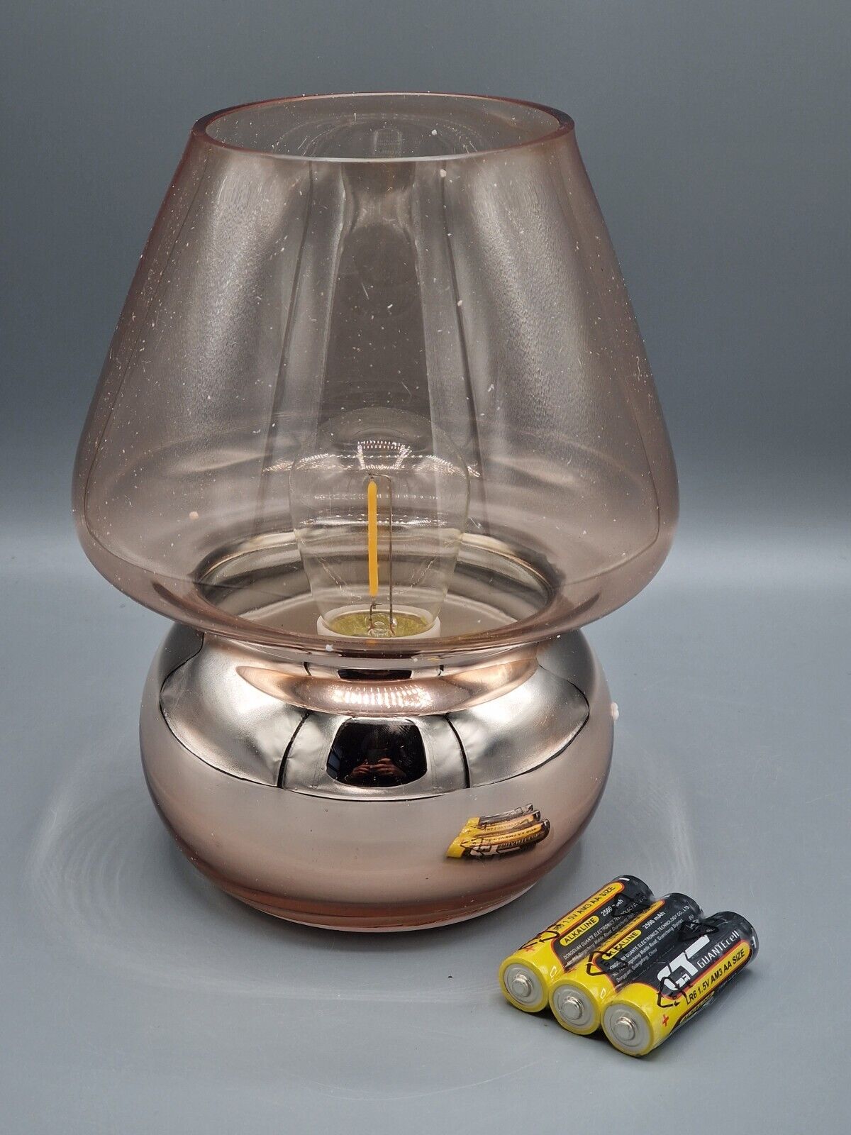 LUMIDA Xmas 6in1-Dekoleuchte inkl. Leuchtmittel & Lichterkette rosé